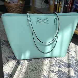 Kate Spade Light Blue Tote Bag